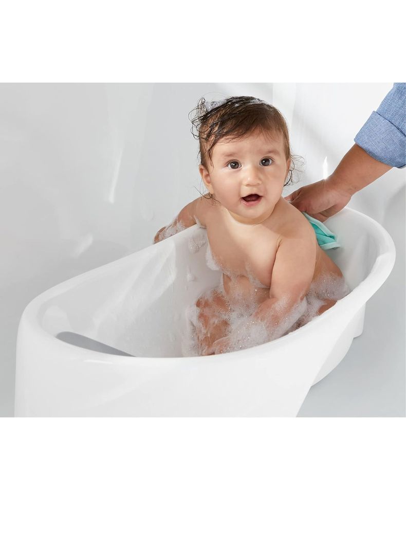 Bañera Con Respaldo Blanco Fisher Price de Mattel-3