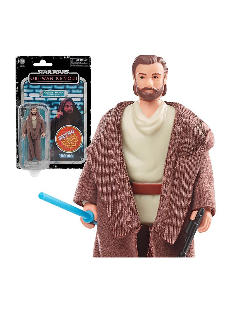 Figura De Acción Obi-wan Kenobi Wandering Jedi Star Wars de Hasbro-0