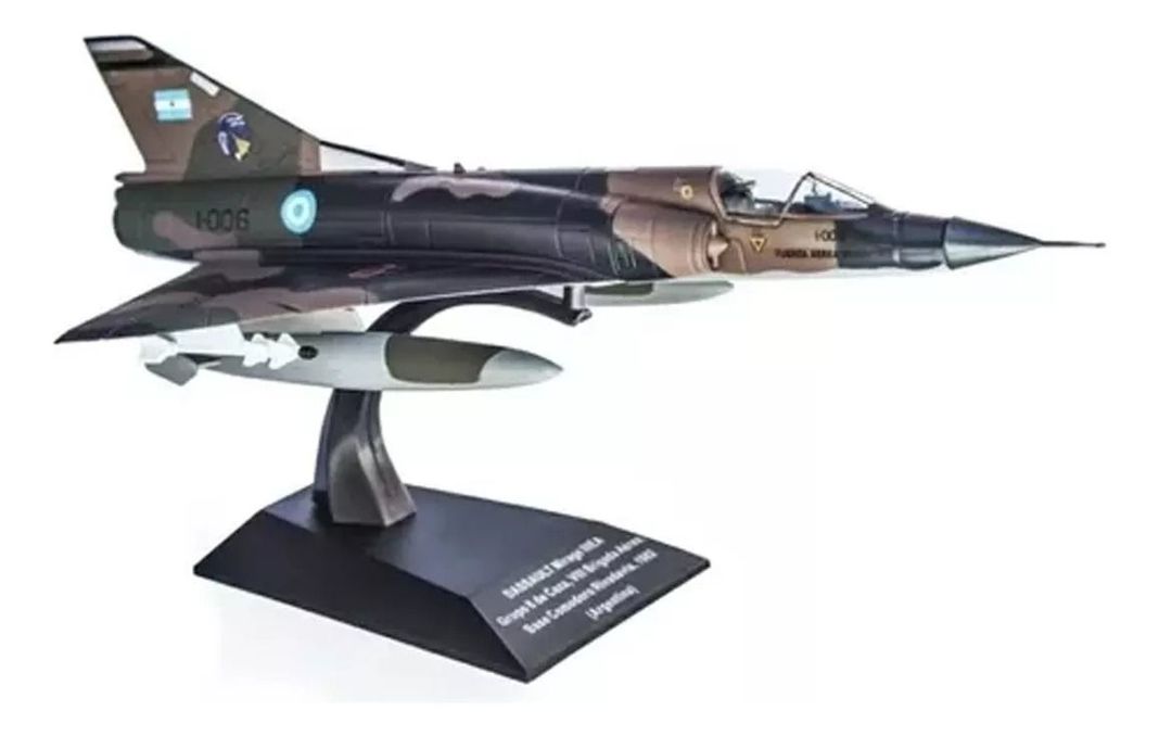 Avion Combate Dassault Mirage 3 Argentino - Colección-0