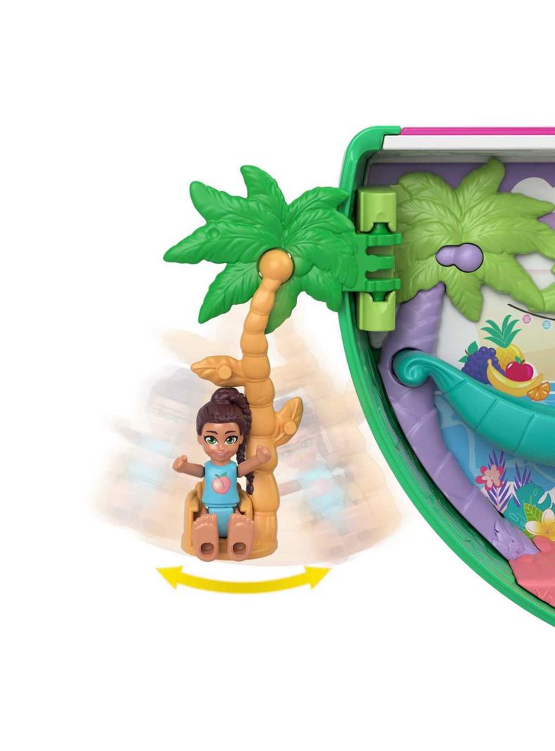 Polly Pocket - Watermelon Pool Party Compact - Mattel-3