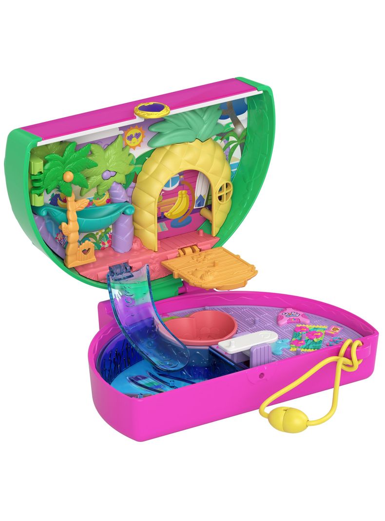 Polly Pocket - Watermelon Pool Party Compact - Mattel-5