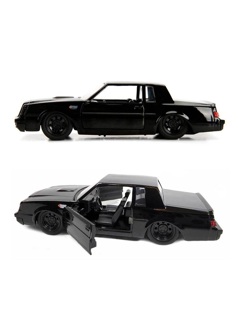 Vehículo Buick Grand 1987 Negro Escala 1:32 Rápidos Y Furiosos de Jada-4
