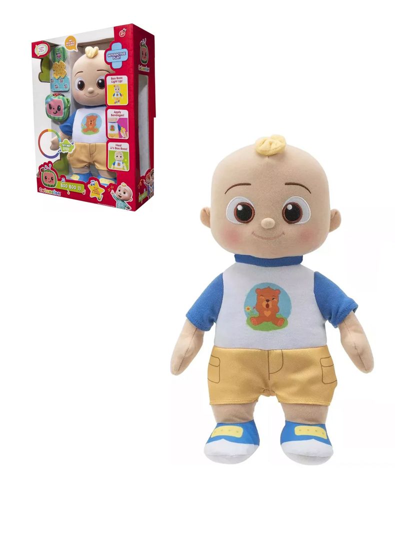 Peluche Jj Boo Boo con Sonido Interactivo de Cocomelon -0