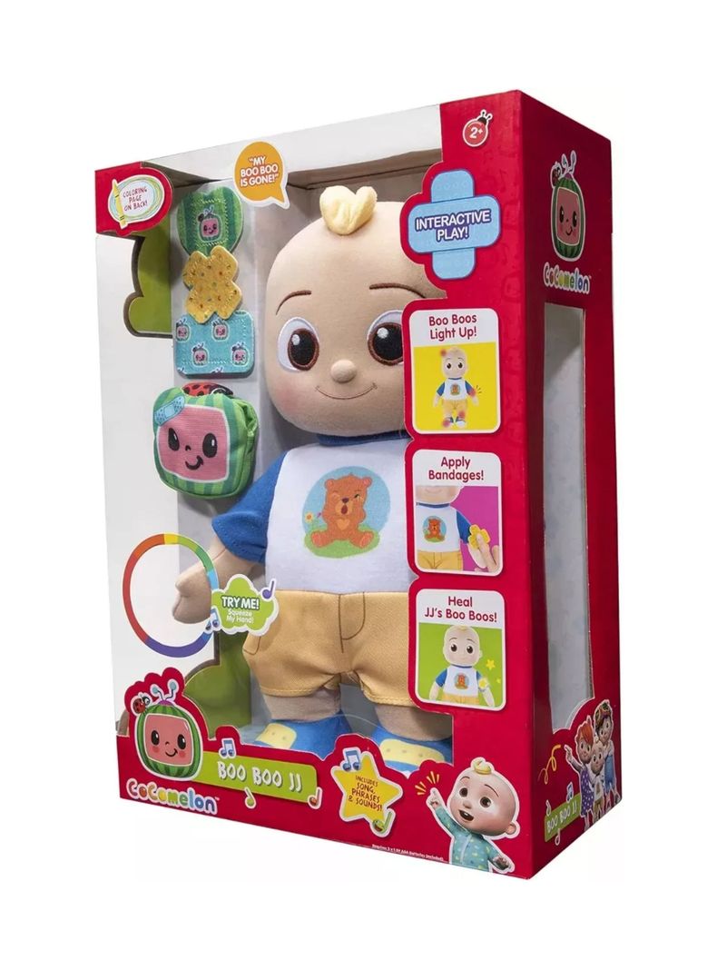 Peluche Jj Boo Boo con Sonido Interactivo de Cocomelon -2
