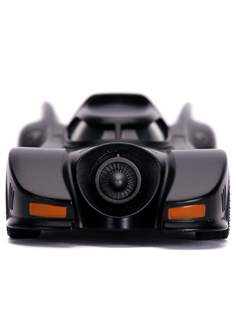 Vehículo Batimóvil Batman Tim Burton Con Figura Metálica Batman Escala 1:32 de Jada-2
