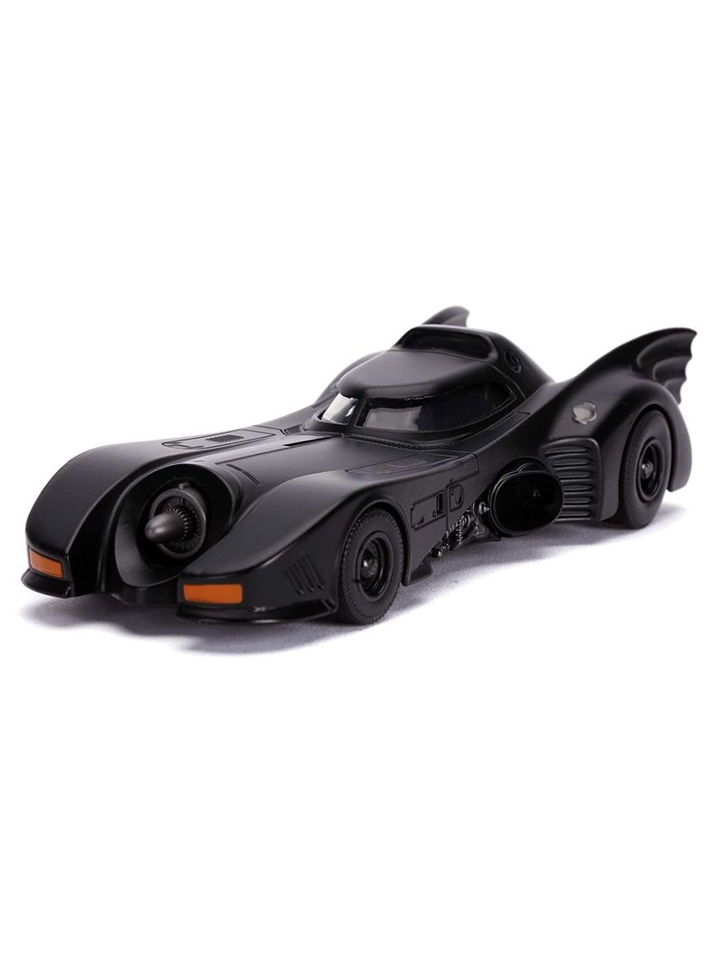 Vehículo Batimóvil Batman Tim Burton Con Figura Metálica Batman Escala 1:32 de Jada-4