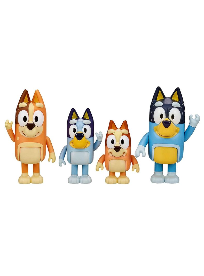 Pack 4 Figuras de Bluey y su Familia de Moose-3