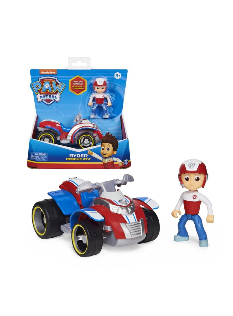 Figura con Vehículo Ryder de Paw Patrol de Spin Master-0
