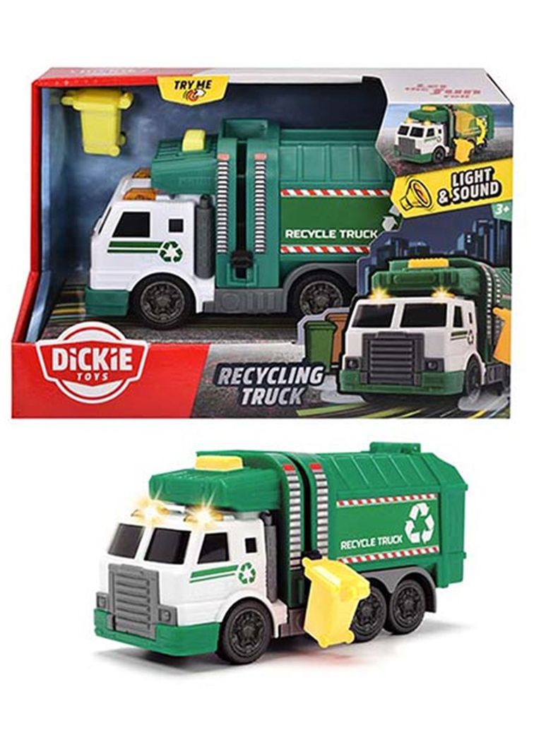Camion De Reciclaje - Sonido Y Luces - Dickie Toys Color Multicolor-0