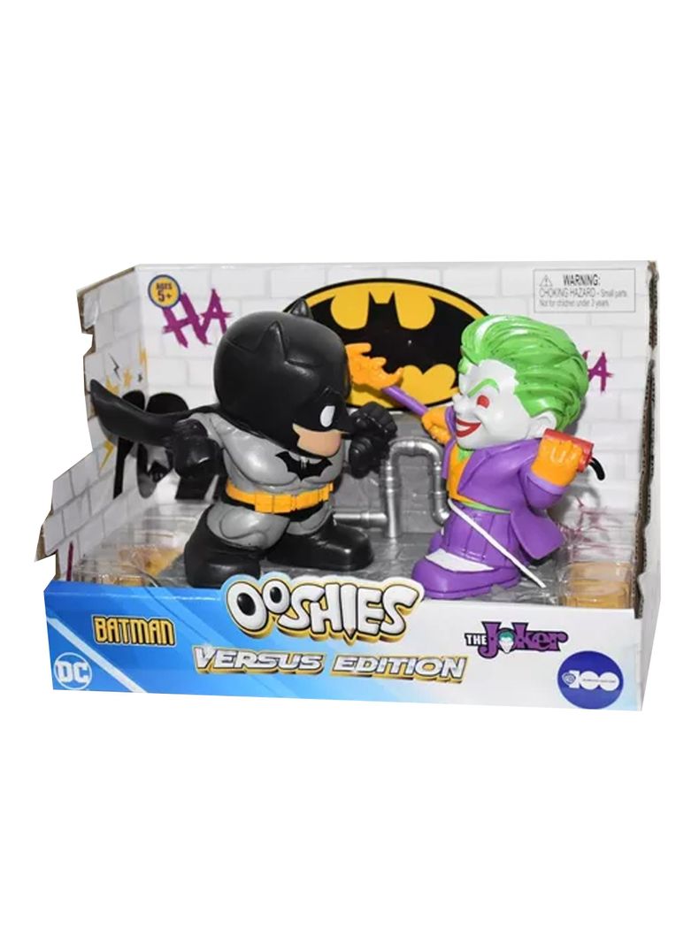 Figuras Versus Edition Batman Vs Joker de Dc Comics de Ooshies-1