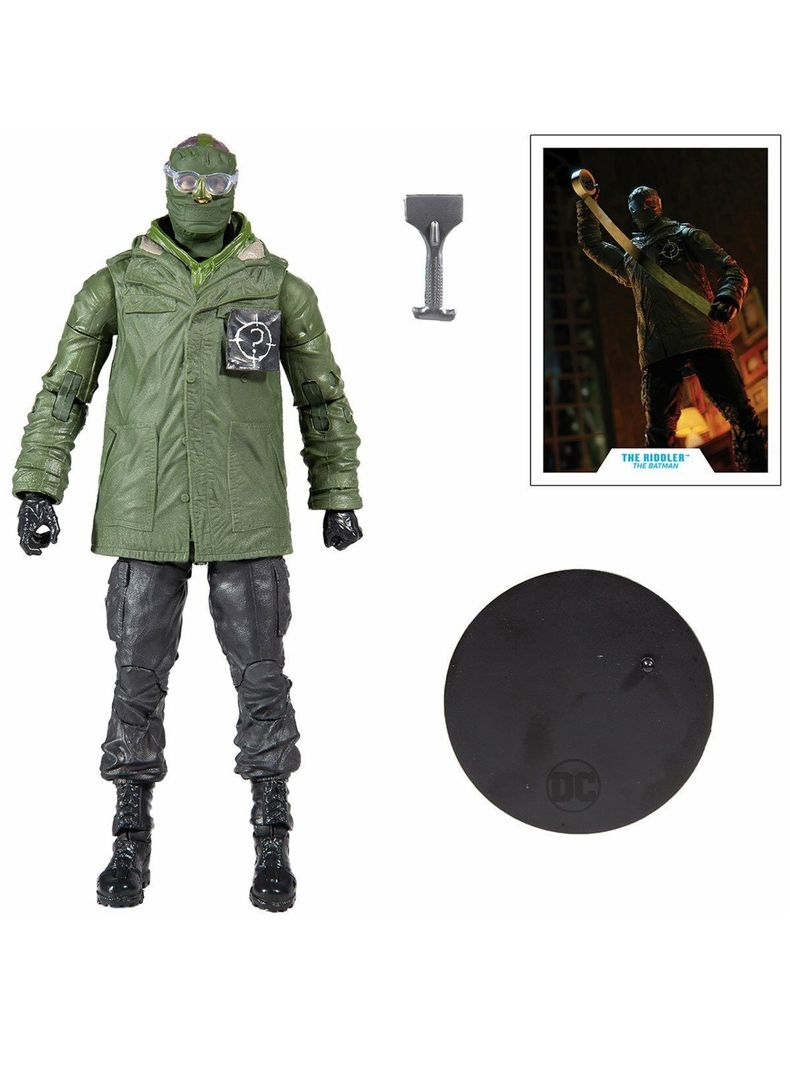 Figura The Riddler / Acertijo Dc Comics Multiverse Mcfarlane 17 Cm-5