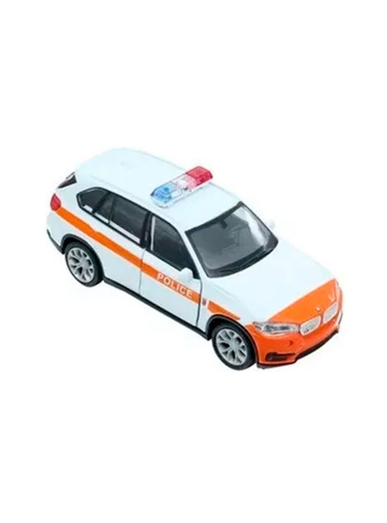 Vehículo de Colección Bmw X5 Policía de Suiza EScala 1:38 de Welly-1