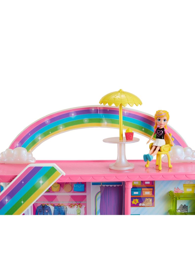 Muñeca Set De Juego Polly Pocket Shopping Sorpresas Mattel-2
