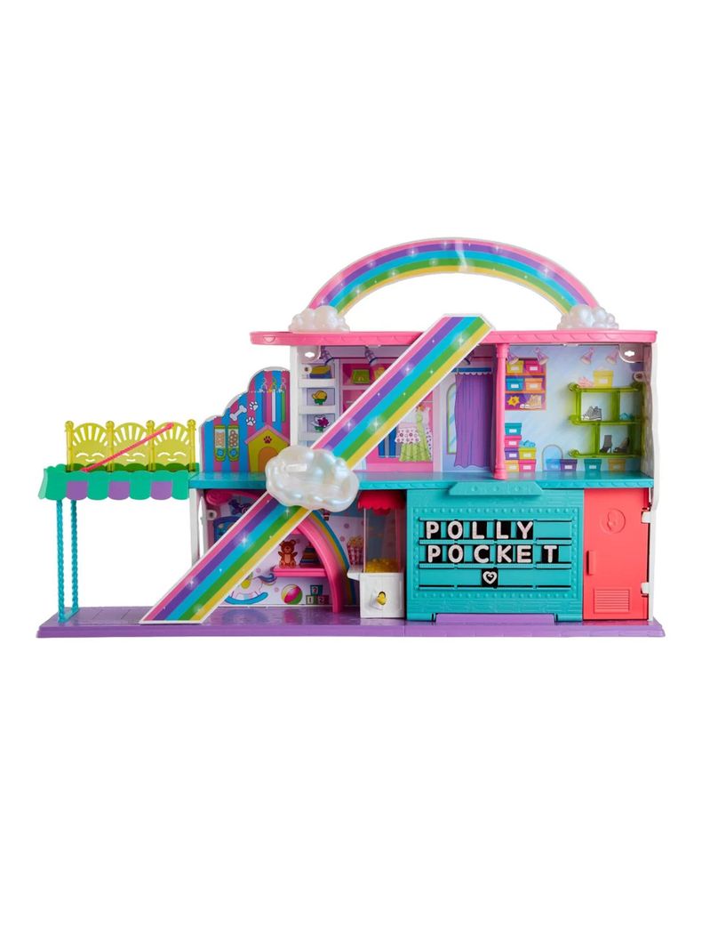 Muñeca Set De Juego Polly Pocket Shopping Sorpresas Mattel-4