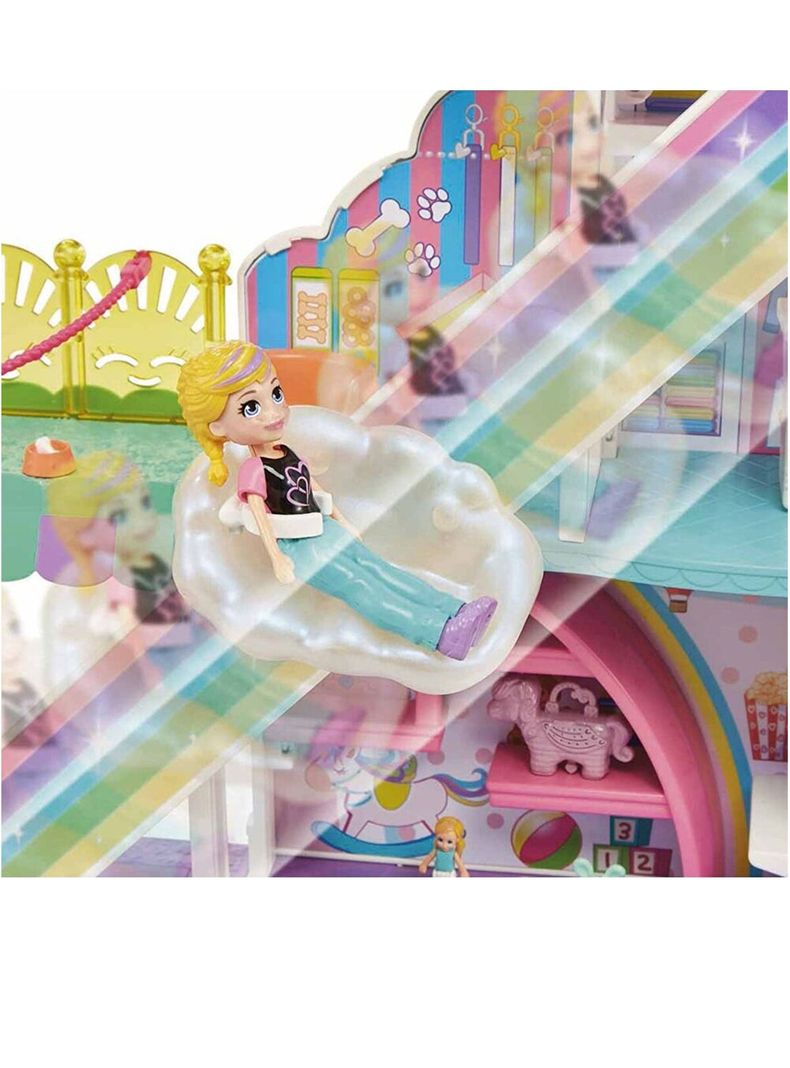 Muñeca Set De Juego Polly Pocket Shopping Sorpresas Mattel-5