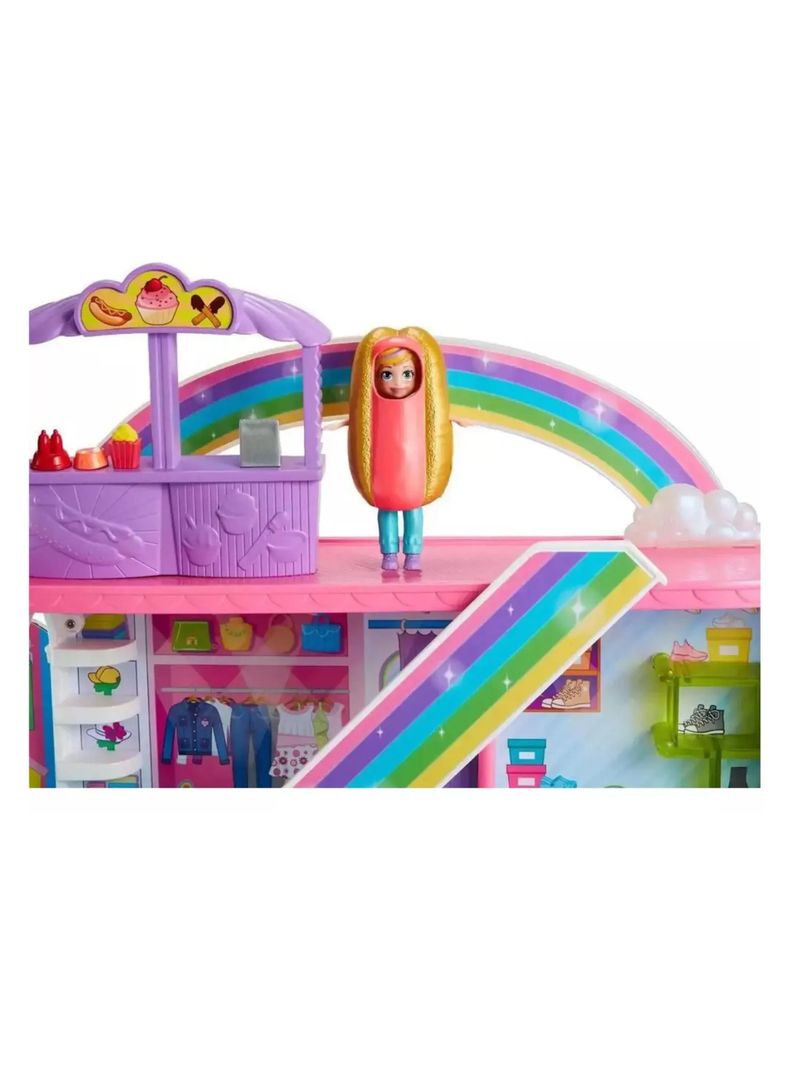 Muñeca Set De Juego Polly Pocket Shopping Sorpresas Mattel-6