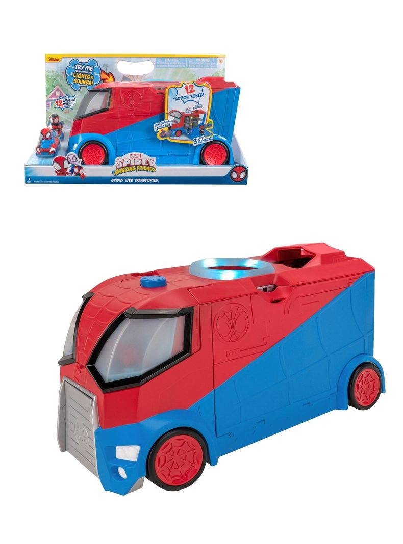 Vehículo Transportador de Spidey y sus Asombrosos Amigos de Marvel-0