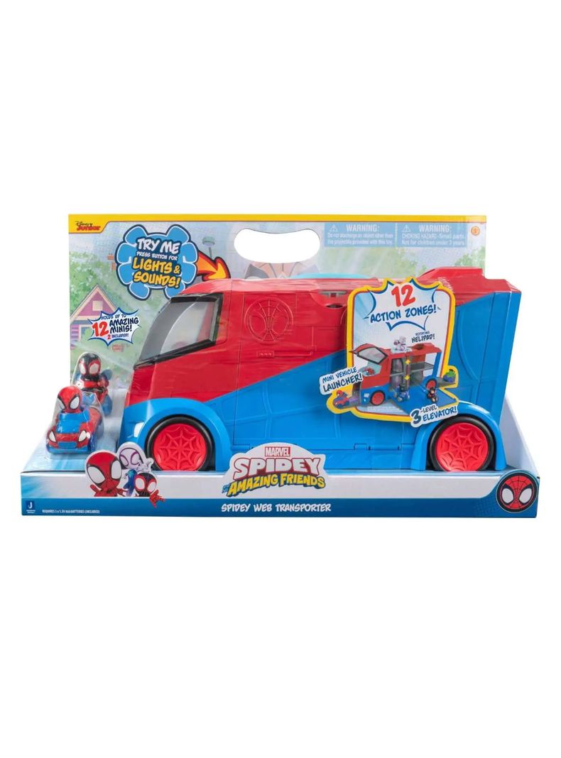 Vehículo Transportador de Spidey y sus Asombrosos Amigos de Marvel-4