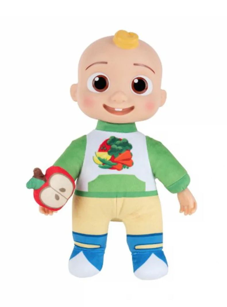 Cocomelon Jj Peluche Musical Snack Time Muñeco Con Sonido Color Verde-0
