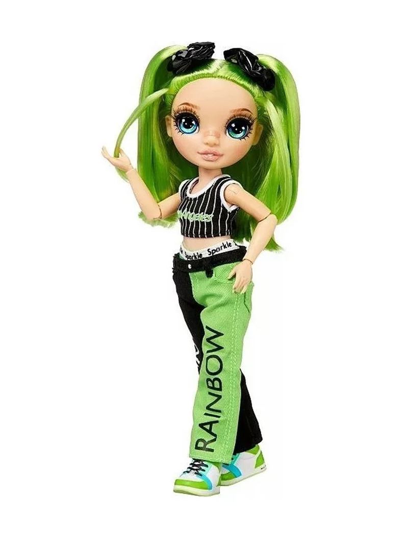 Muñeca Jade Hunter Rainbow Junior High Fashion Doll-1