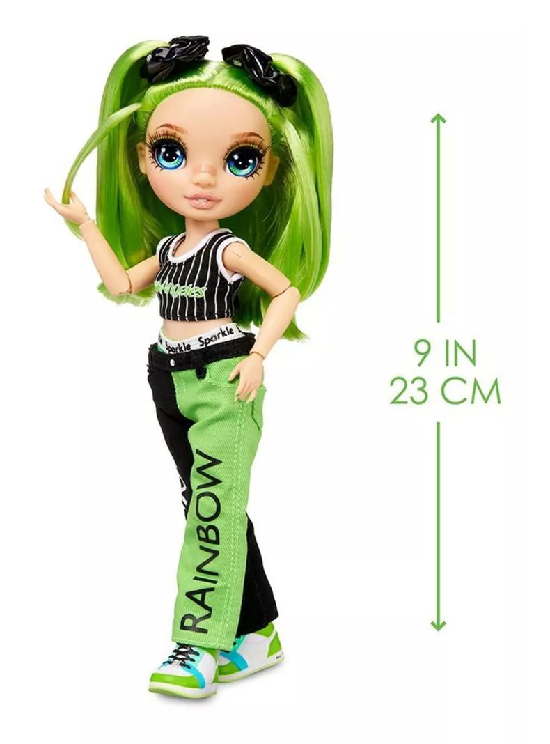 Muñeca Jade Hunter Rainbow Junior High Fashion Doll-3