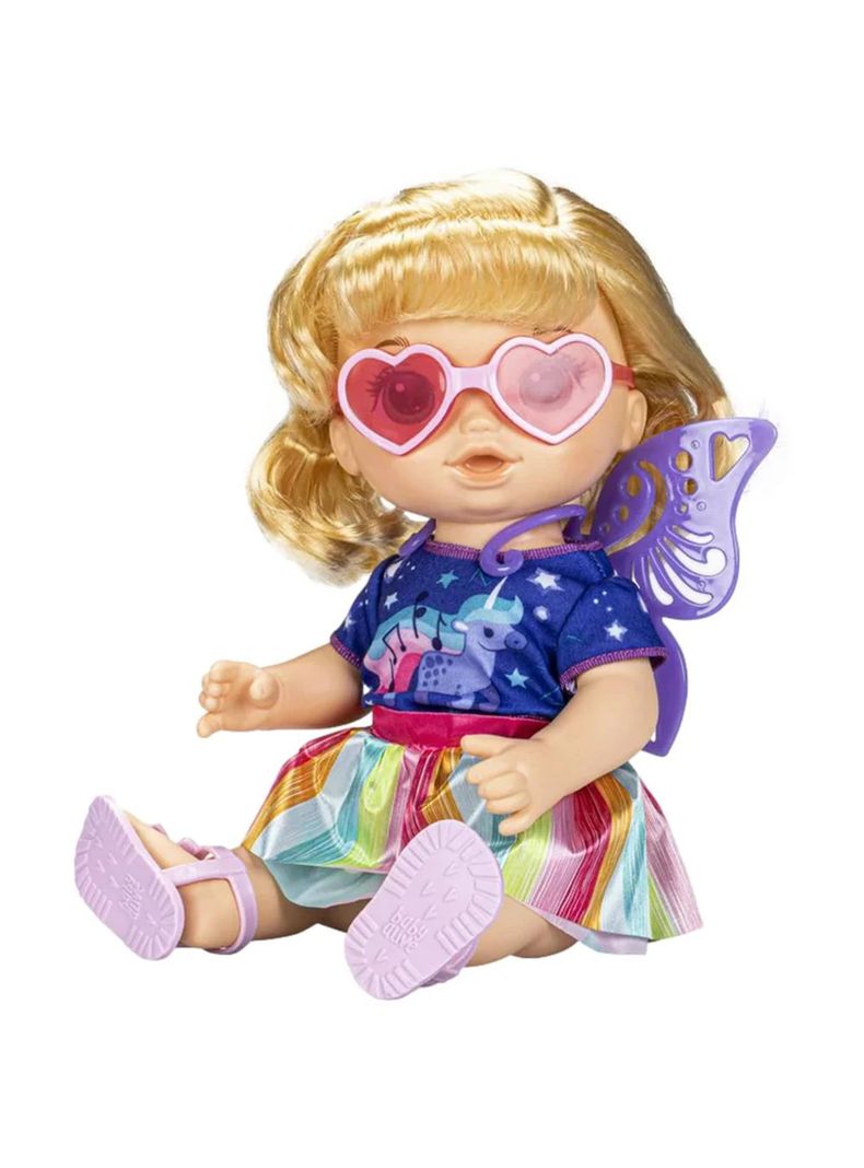 Muñeca Baby Alive Estilo Mágico 30 Cm Pelo Rubio de Hasbro-1