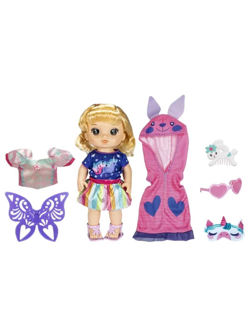 Muñeca Baby Alive Estilo Mágico 30 Cm Pelo Rubio de Hasbro-2