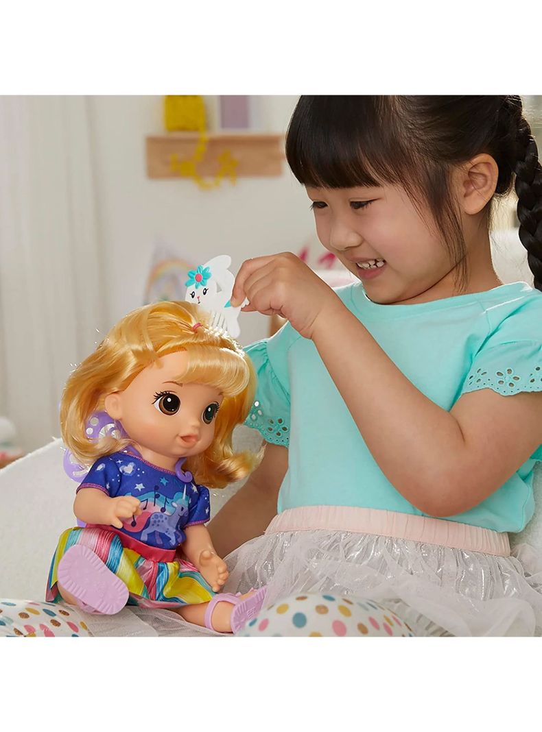 Muñeca Baby Alive Estilo Mágico 30 Cm Pelo Rubio de Hasbro-3