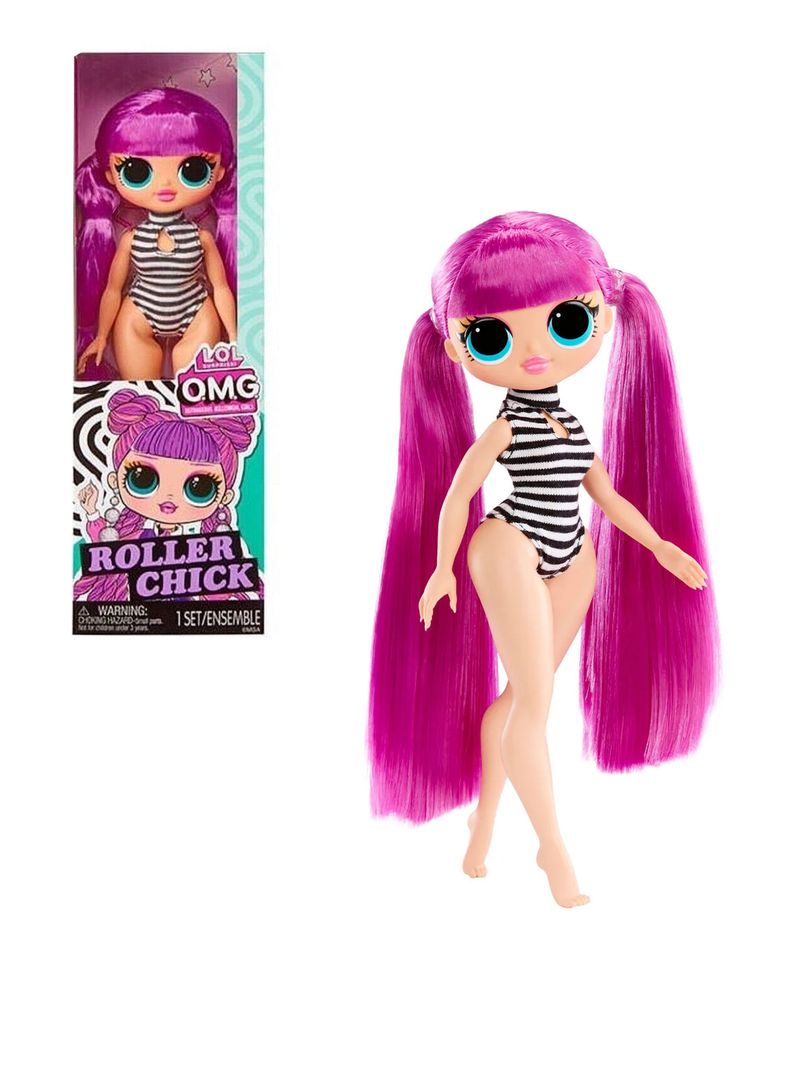 Muñeca Roller Chick Lol Surprise Omg Fashion Y Diversión-0