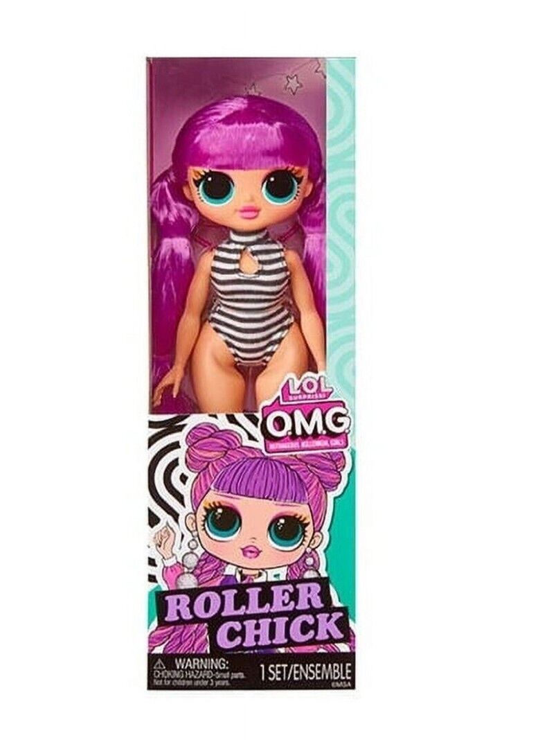 Muñeca Roller Chick Lol Surprise Omg Fashion Y Diversión-2