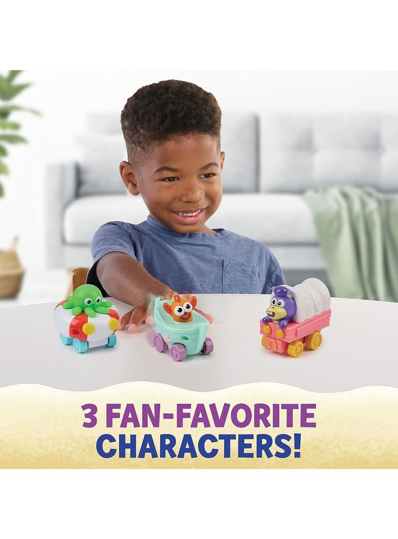 Pack 3 Vehículos Acuáticos Rápidos de Baby Sharks Big Show de Nickelodeon-2