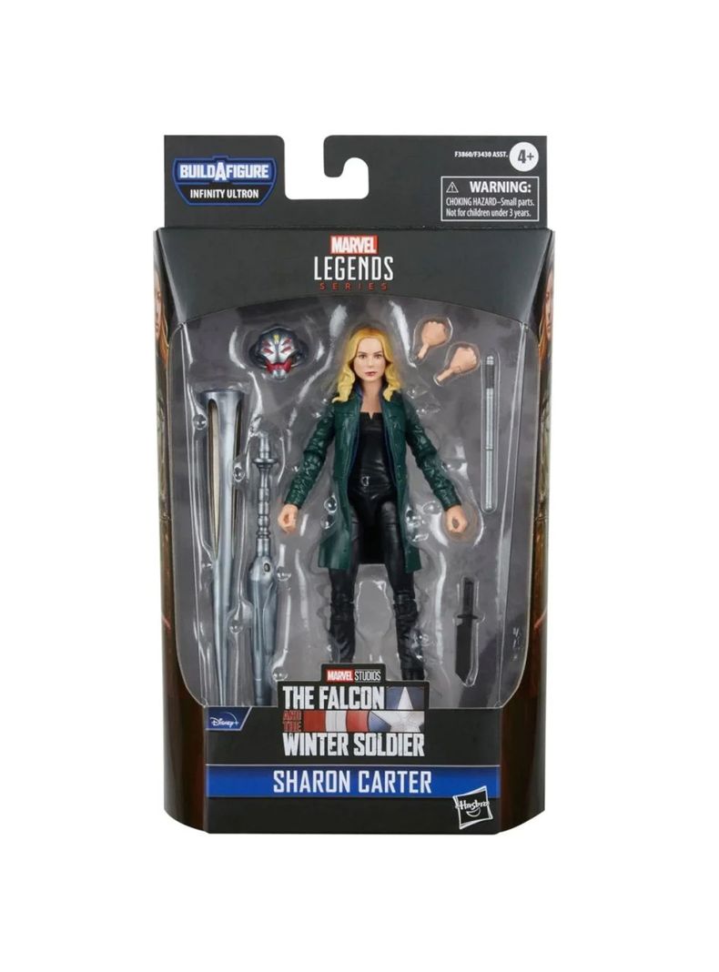 Figura De Acción Sharon Carter Marvel Legends Series de Hasbro-4
