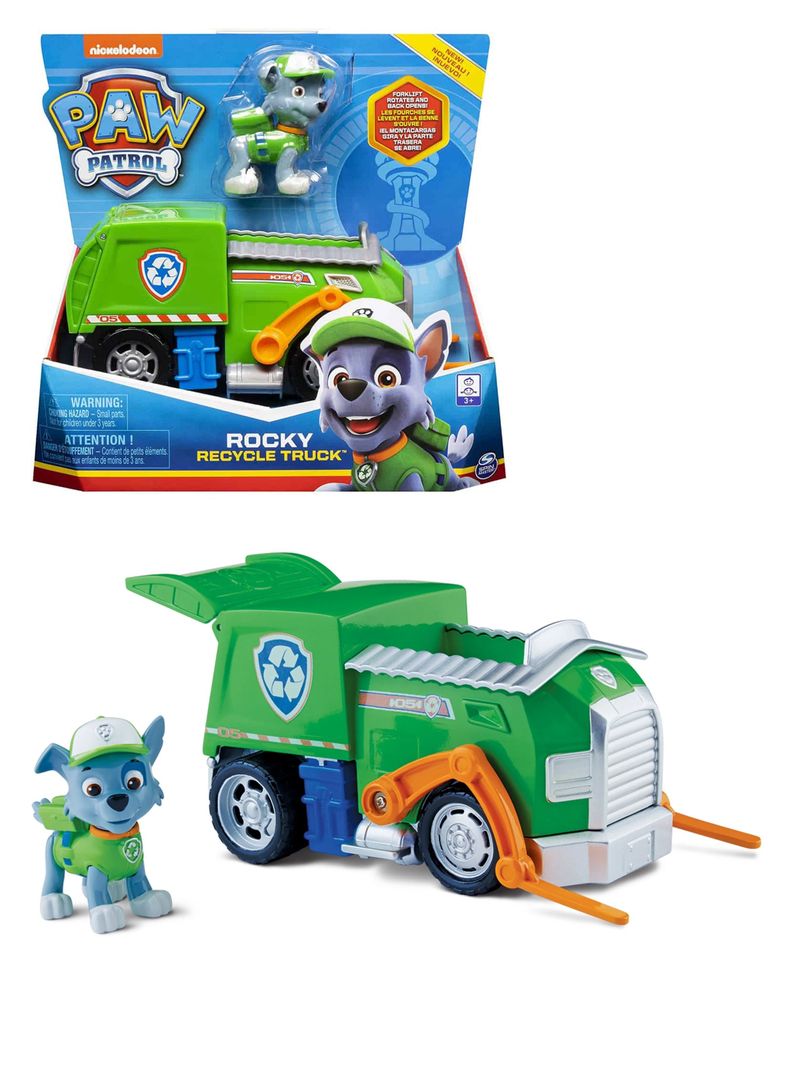 Figura Rocky Recycle Truck Paw Patrol de Spin Master-0