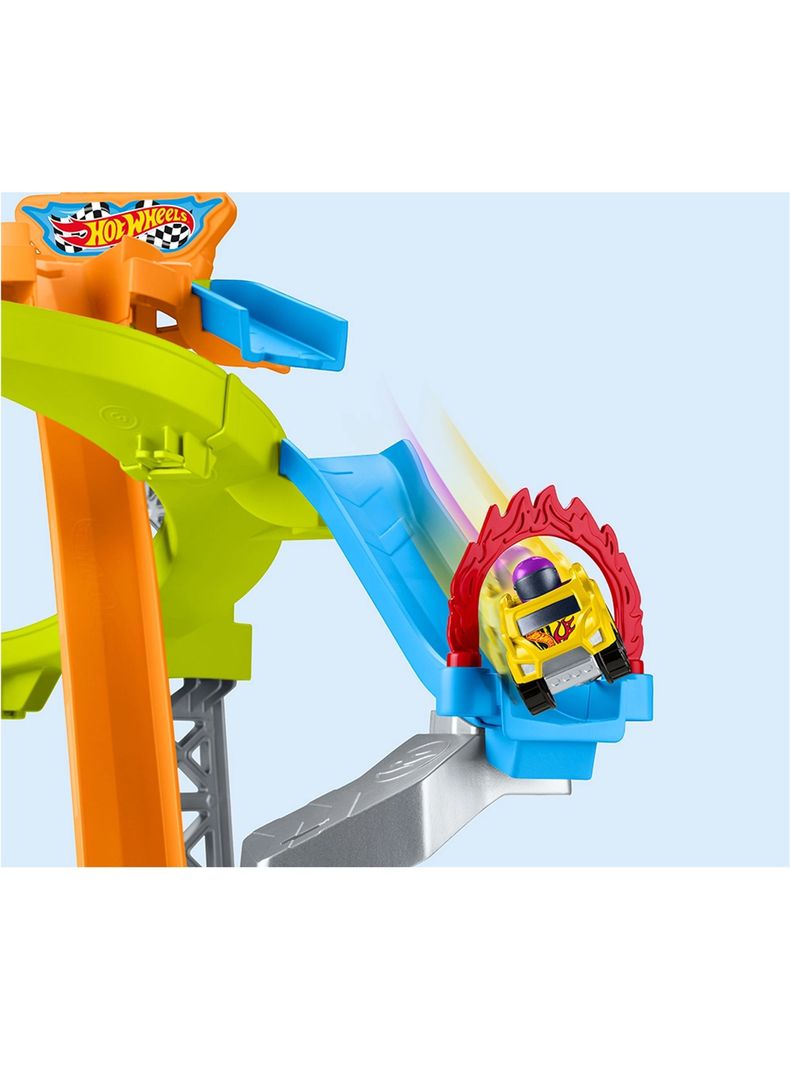 Pista Hot Wheels Para Bebés Little People de Mattel-4