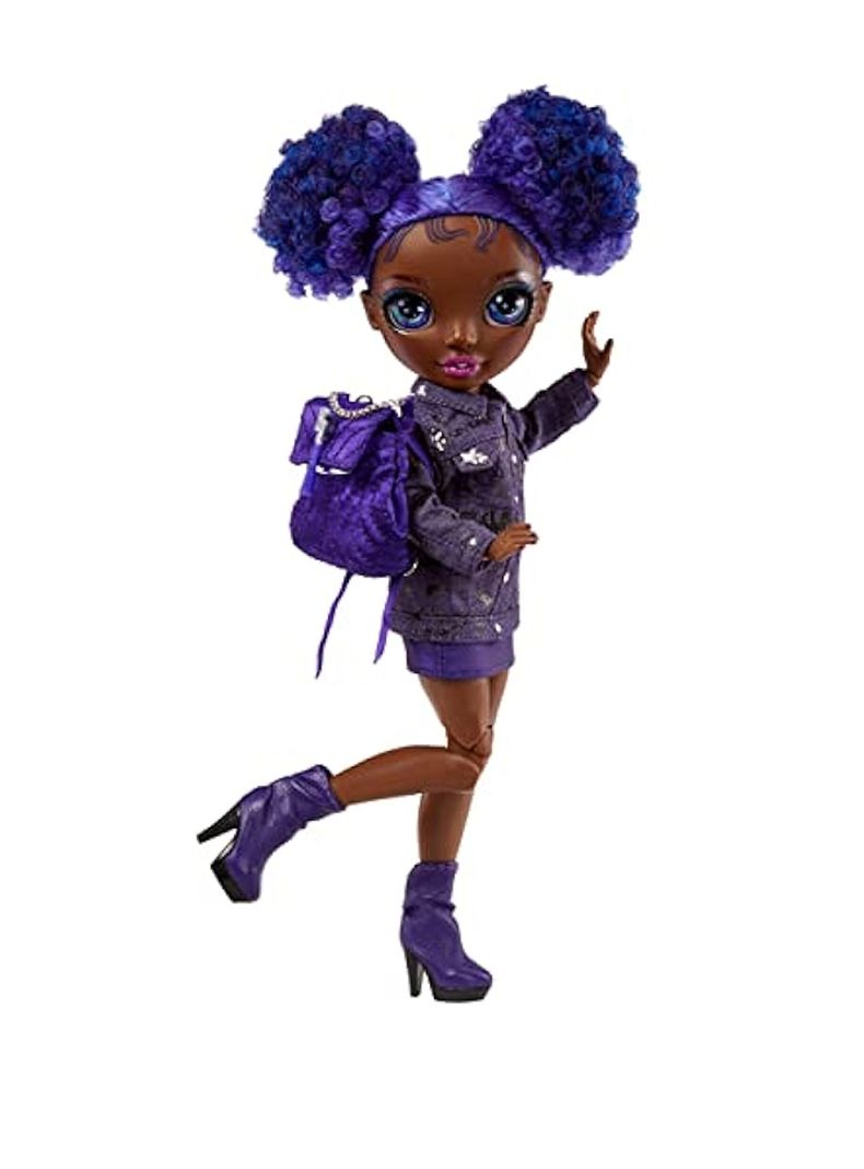 Muñeca Krystal Bailey Rainbow High Fashion Jr Serie 2-1