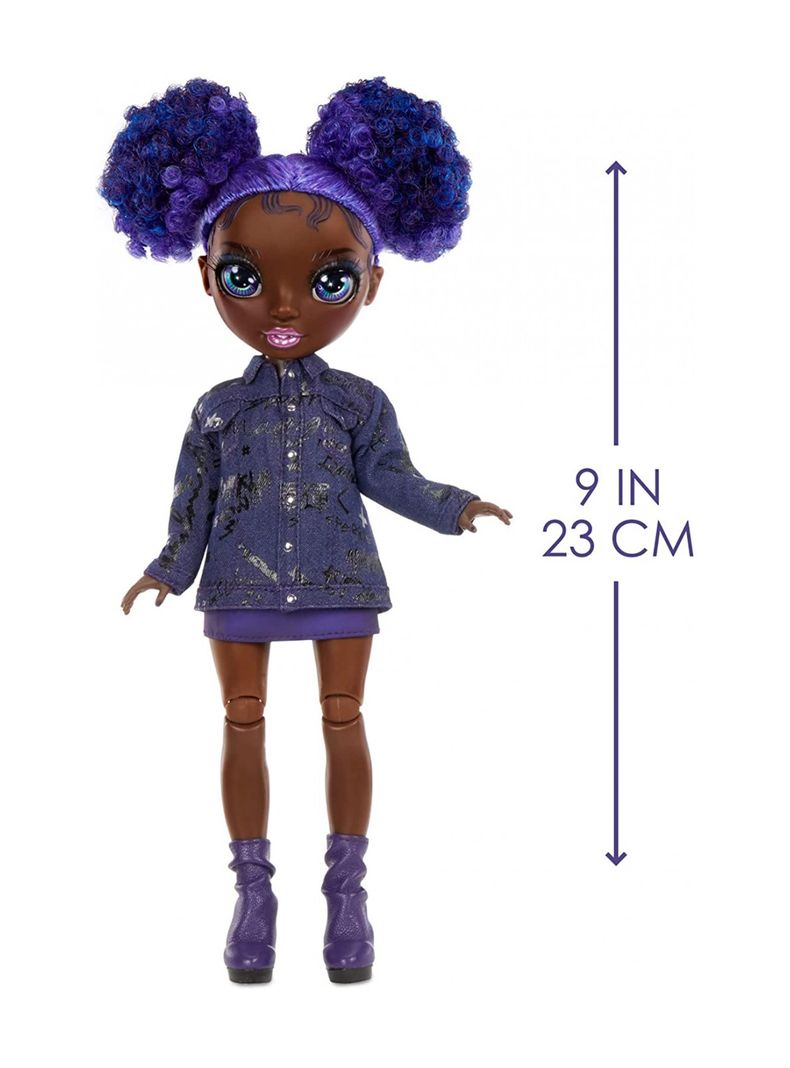 Muñeca Krystal Bailey Rainbow High Fashion Jr Serie 2-4