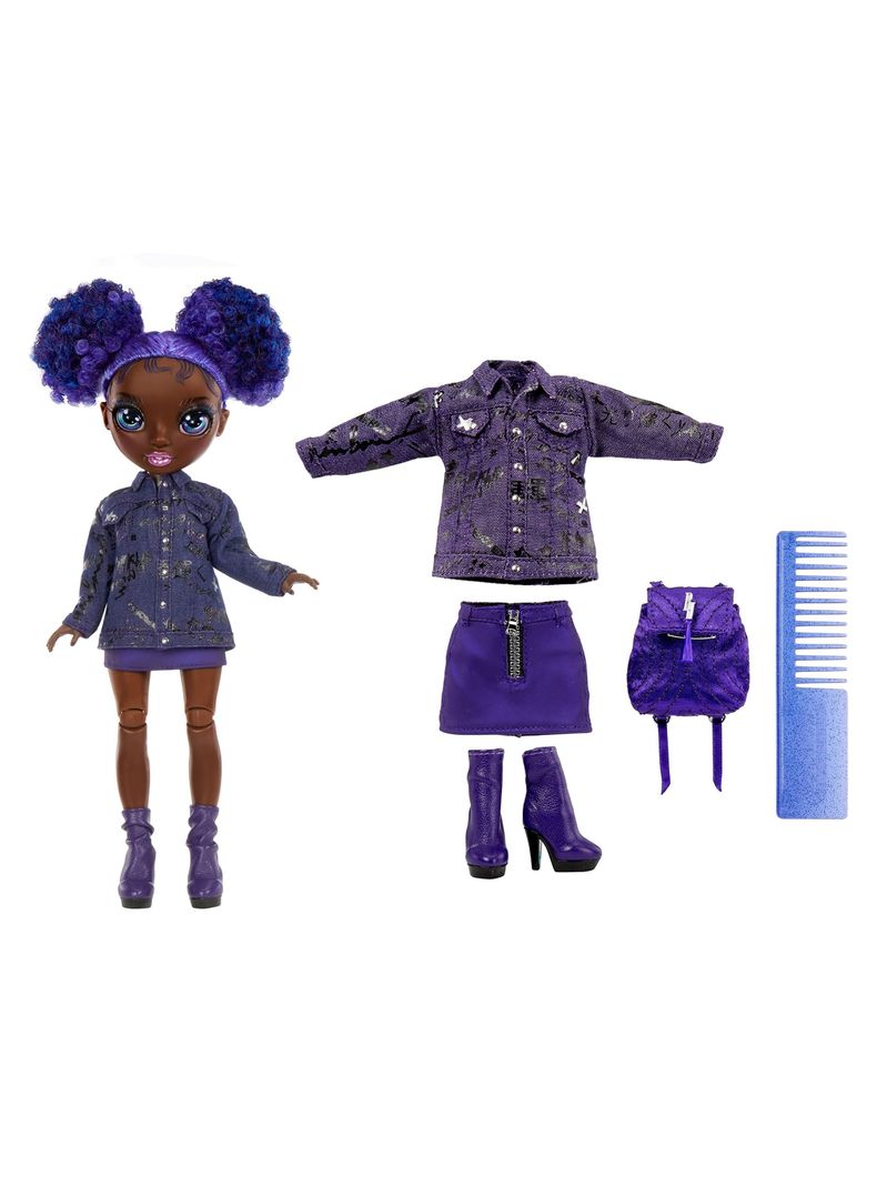 Muñeca Krystal Bailey Rainbow High Fashion Jr Serie 2-6