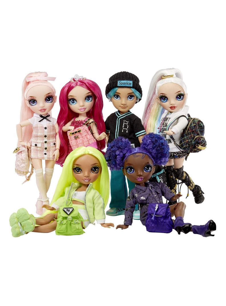 Muñeca Krystal Bailey Rainbow High Fashion Jr Serie 2-7