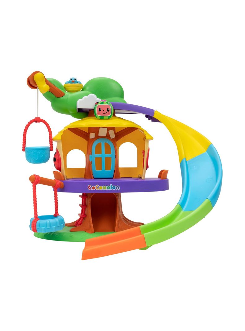 Set de Juegos Casa En El Árbol de Cocomelon JJ Deluxe Clubhouse Playset de Intek-0