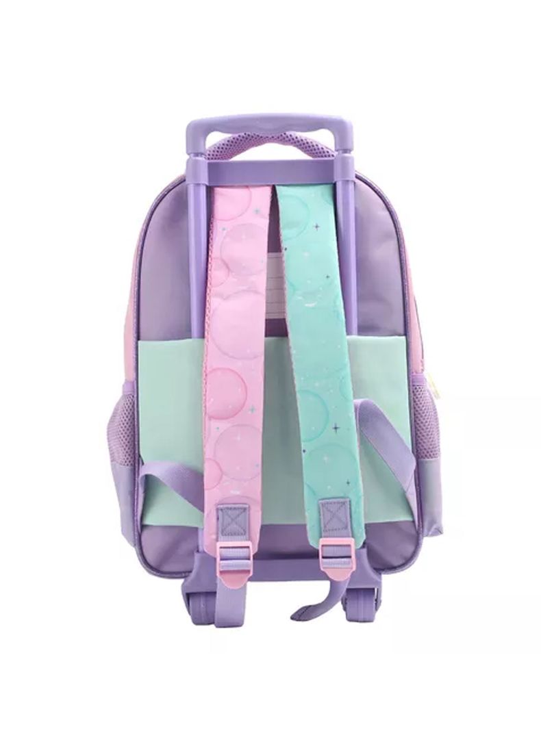 Kit De Mochila Escolar Infantil Wish Disney Con Ruedas Intek-3