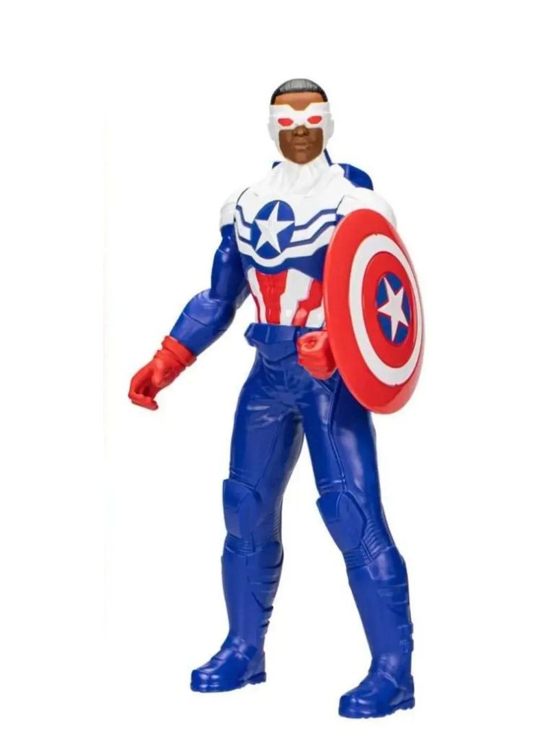 Figura de Acción Capitán América Mighty Hero de Hasbro-1