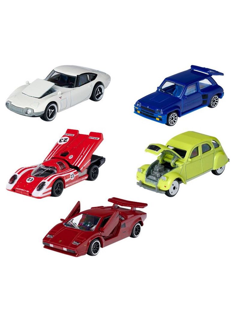 Pack 5 Vehículos Vintage Giftpack Escala 1:64 de Majorette-2