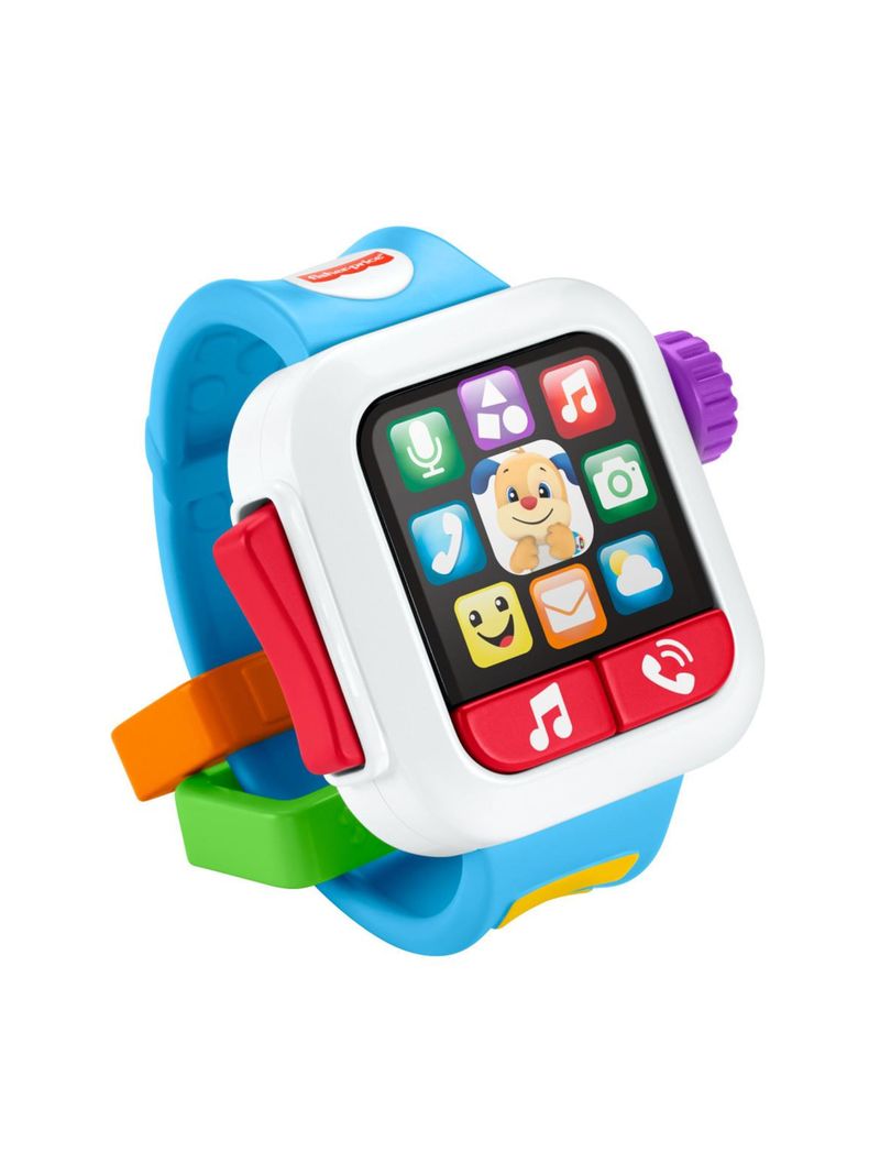 Juguete Interactivo Mi Primer Reloj Smartwatch Para Niños Color Azul-0