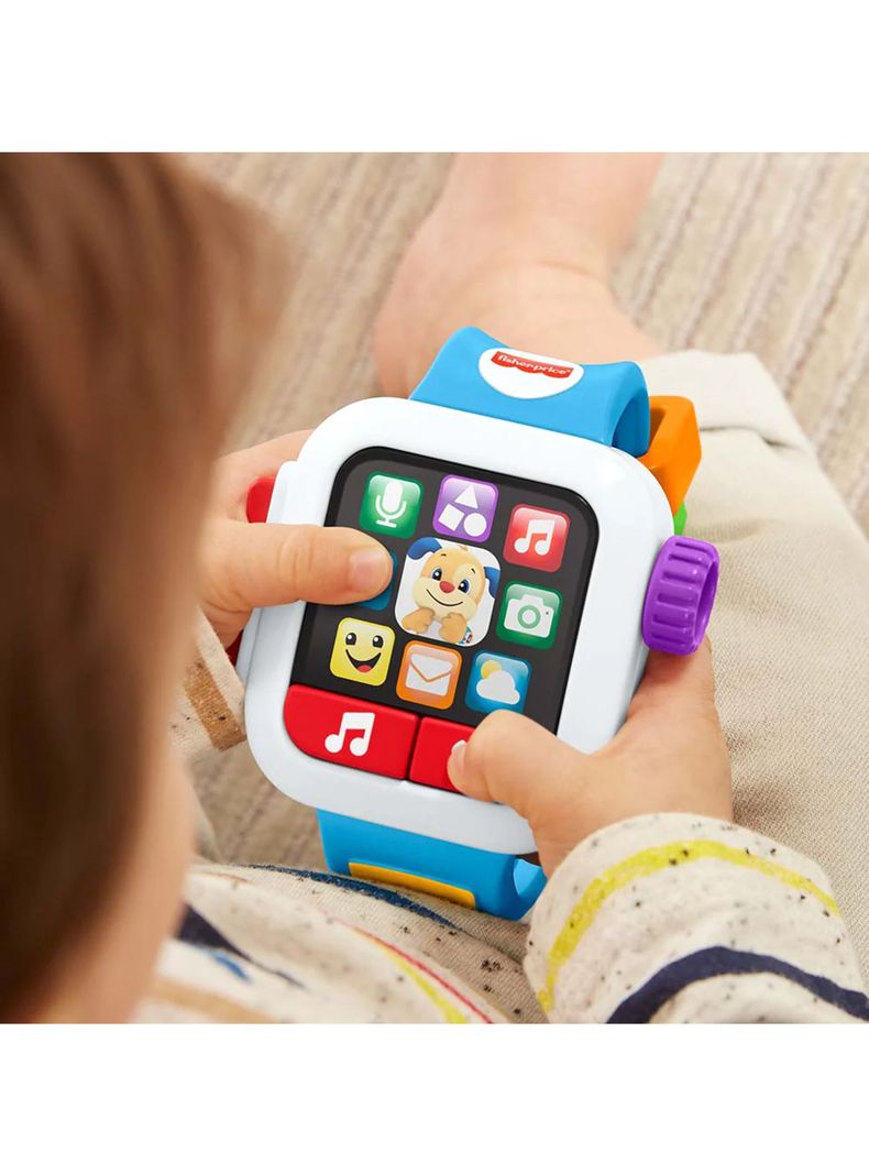 Juguete Interactivo Mi Primer Reloj Smartwatch Para Niños Color Azul-1