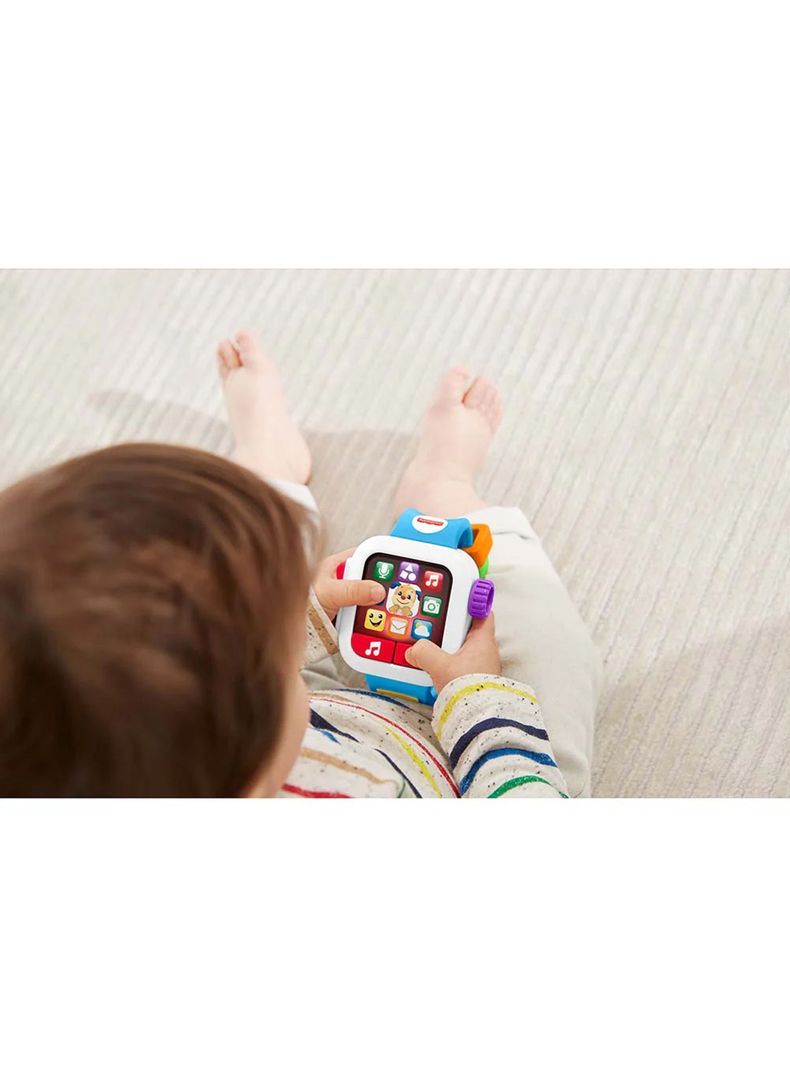 Juguete Interactivo Mi Primer Reloj Smartwatch Para Niños Color Azul-3