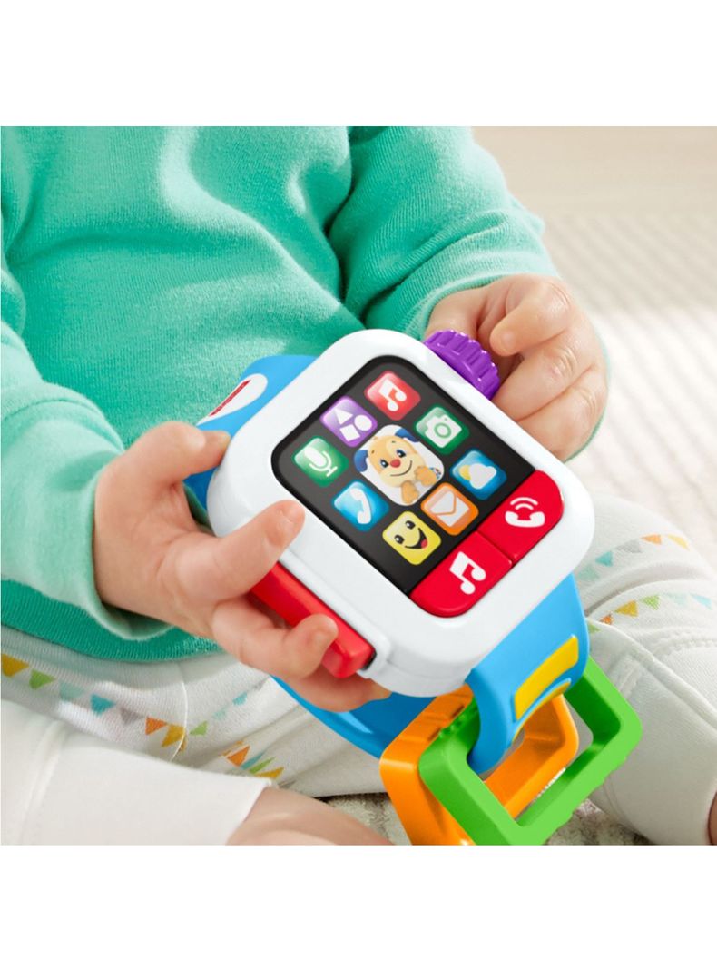 Juguete Interactivo Mi Primer Reloj Smartwatch Para Niños Color Azul-4