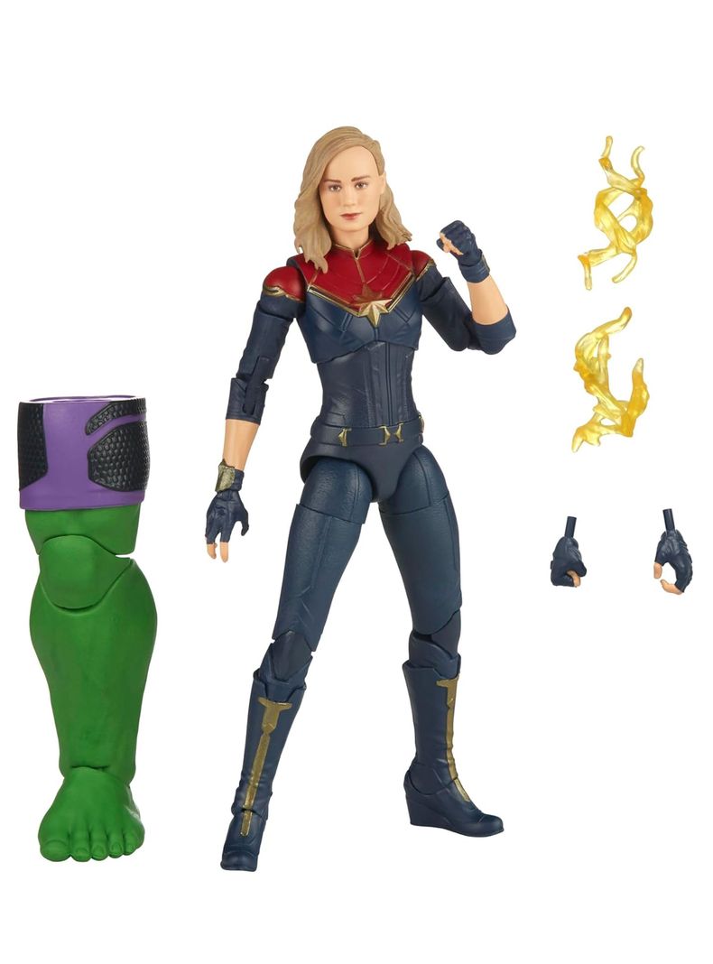 Figura De Acción Marvel Legends Capitana Marvel de Hasbro-2