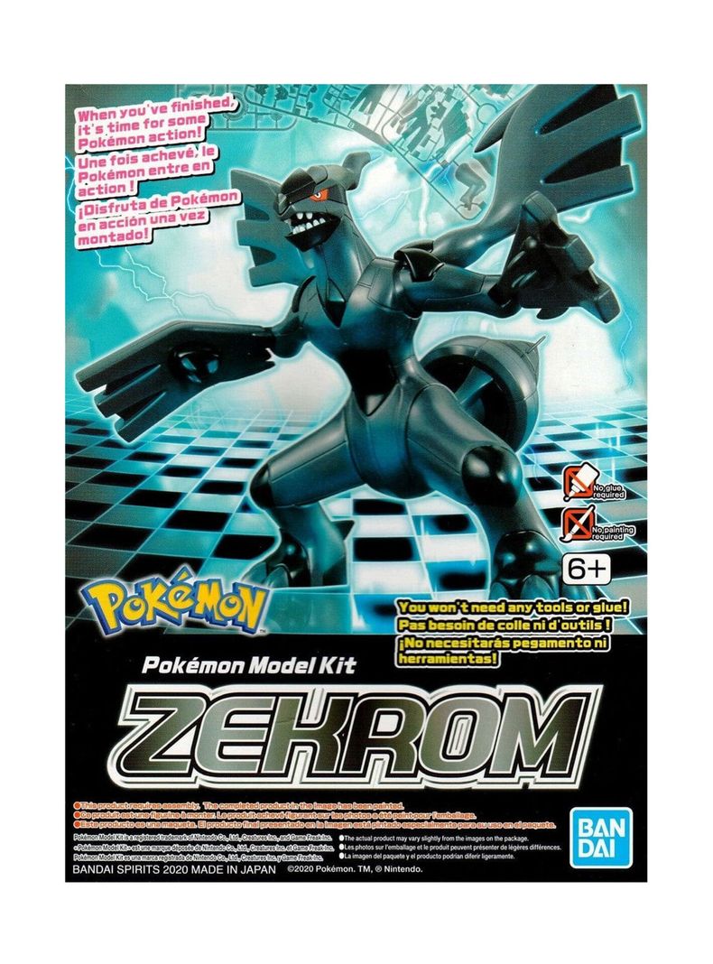 Model Kit Zekrom Pokemon de Bandai-2