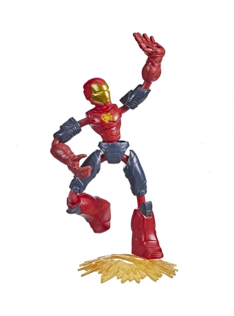 Figura Ironman Missions Marvel Bend And Flex de Hasbro-1