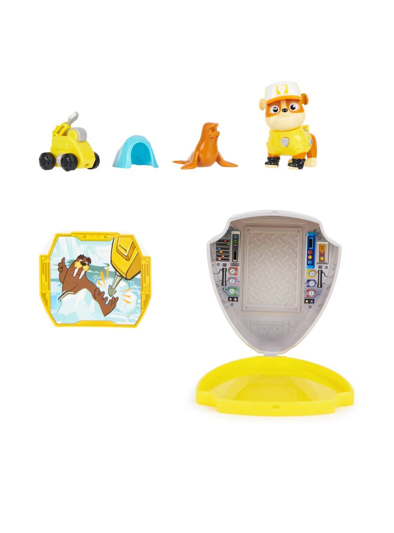 Figura Rubble Big Truck Pups Hero Pup Paw Patrol de Spin Master-1